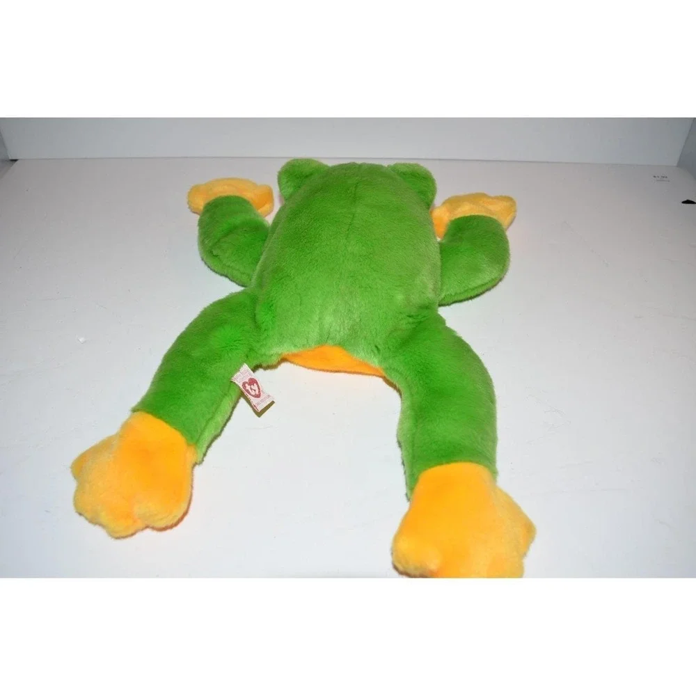 TY Smoochy the‎ Frog Plush 1996 Beanie Buddies Stuffed Animal Toy 1998